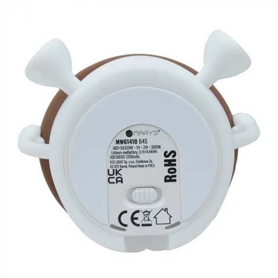 LED Детска нощна лампа Гъбка MARY'S MW61410 2W 3000K | Osvetlenieto.bg