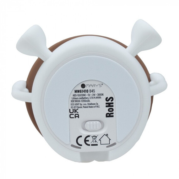 LED Детска нощна лампа Гъбка MARY'S MW61410 2W 3000K | Osvetlenieto.bg