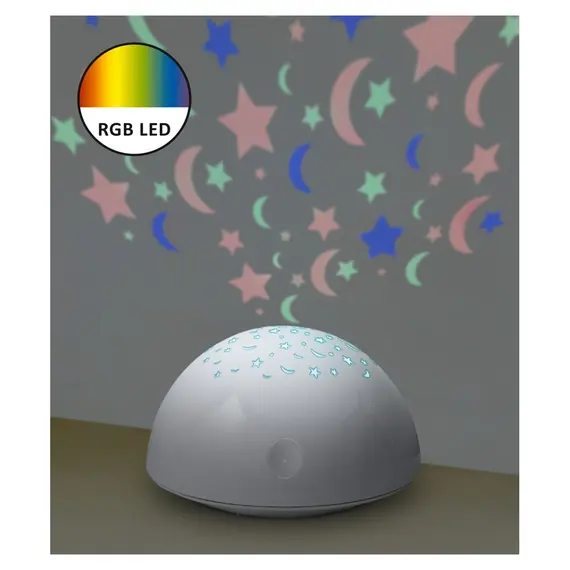 LED Детска нощна лампа LINA 1470 Rabalux 0.5W RGB | Osvetlenieto.bg