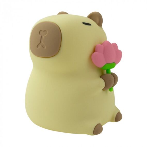 LED Детска нощна лампа MARY'S Капибара с цвете MW61108 2.5W 3000K+RGB | Osvetlenieto.bg