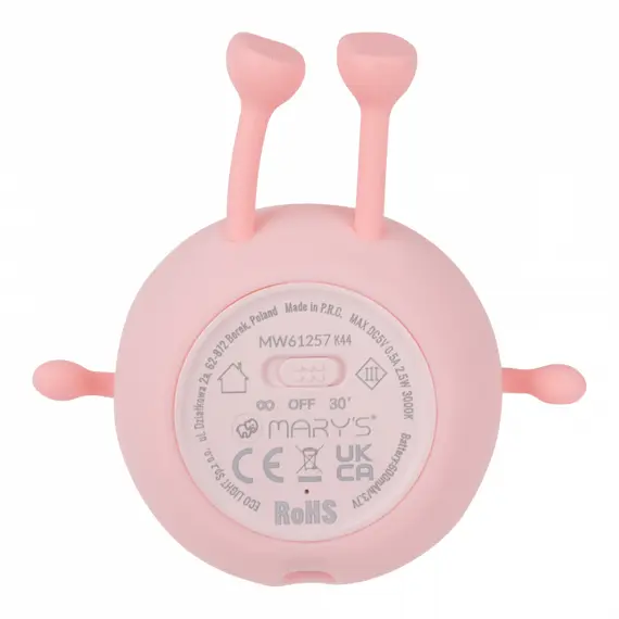 LED Детска нощна лампа MARY'S Праскова MW61257 2.5W 3000K | Osvetlenieto.bg