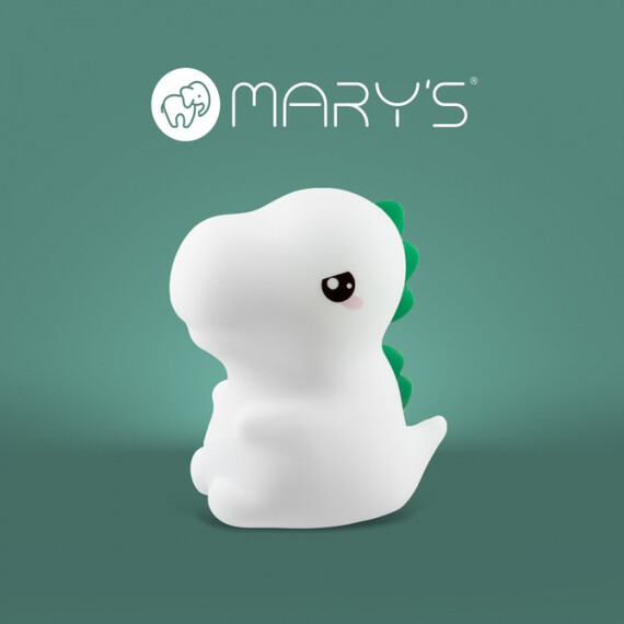 LED Детска нощна лампа MARY'S T-Rex MW20781 1W 3000K+RGB | Osvetlenieto.bg