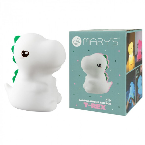 LED Детска нощна лампа MARY'S T-Rex MW20781 1W 3000K+RGB | Osvetlenieto.bg