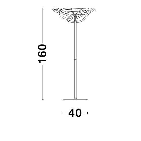LED Лампион TIRIAC 9548106 NovaLuce 28W 3000K | Osvetlenieto.bg