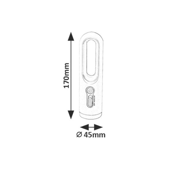 LED Настолна лампа Radko 76108 Rabalux 0.8W CCT 3000K-6500K-7000K | Osvetlenieto.bg