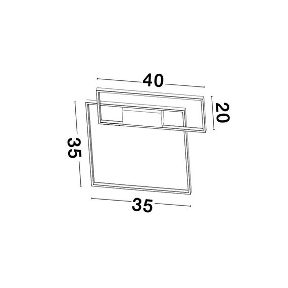 LED Плафон PORTO 9364033 NovaLuce 30W 3000K Triac Dimmable | Osvetlenieto.bg