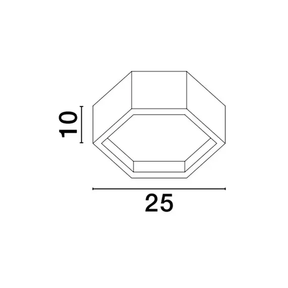 LED Плафон SAMBA 9212313 NovaLuce 10W 3000K | Osvetlenieto.bg