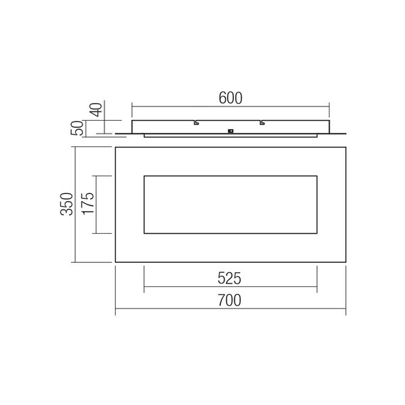 LED Плафон TATAMI 05-1000 Smarter 40W CCT 3000K-4000K-6500K | Osvetlenieto.bg
