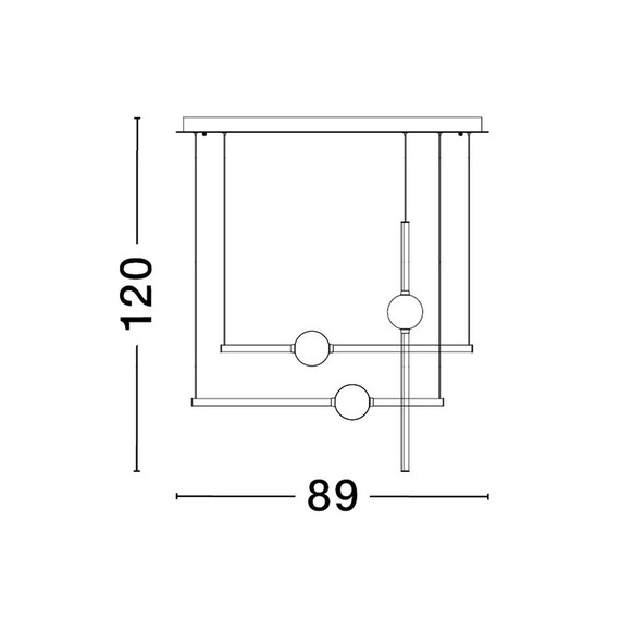 LED Полилей ACROBAT 9695257 NovaLuce 27W 3000K Triac Dimmable | Osvetlenieto.bg
