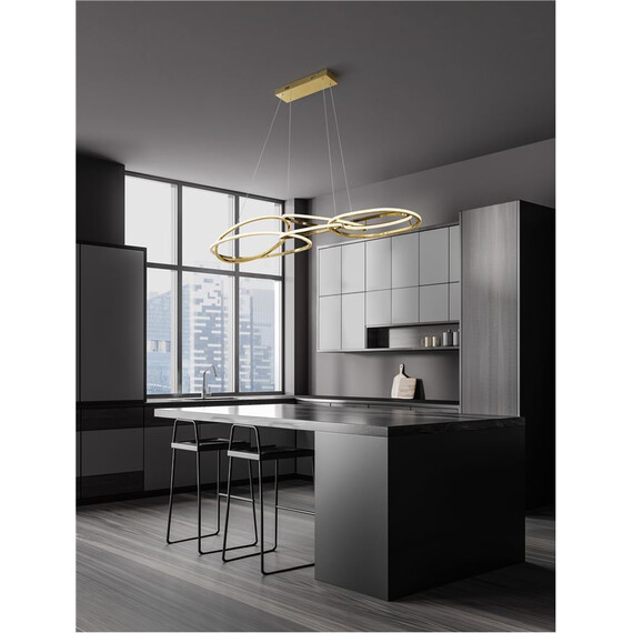 LED Полилей NUDOS 9289083 NovaLuce 158W 3000K Triac Dimmable | Osvetlenieto.bg