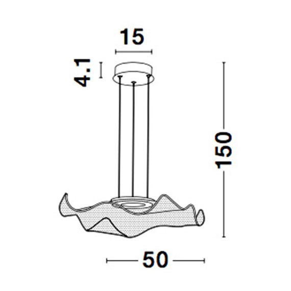LED Полилей SIDERNO 9054501 NovaLuce 30W 3000K | Osvetlenieto.bg