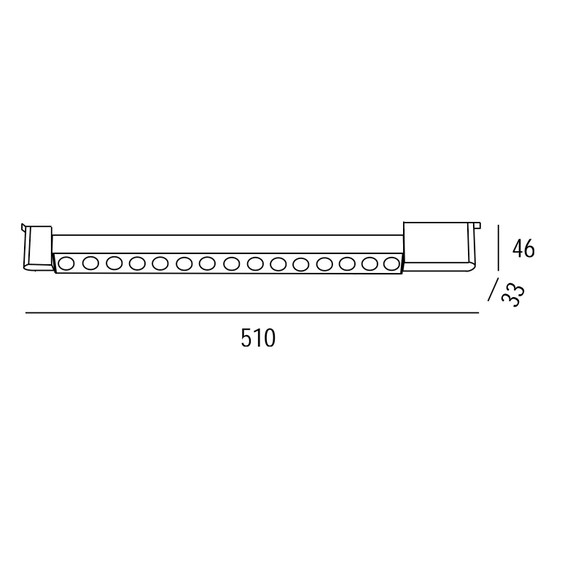 LED Спот Dark Light Points Rot TR010-1-22W3K-M-B-DE Maytoni 22W 3000K | Osvetlenieto.bg