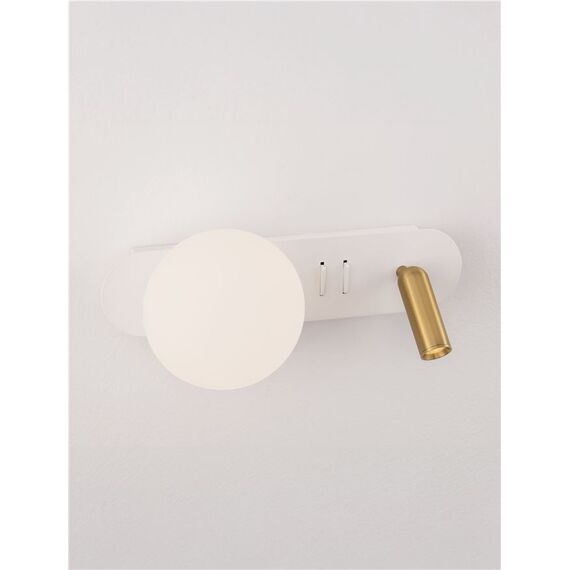 Аплик NOBLE 9002107 NovaLuce 1xG9+LED 3W 3000K | Osvetlenieto.bg