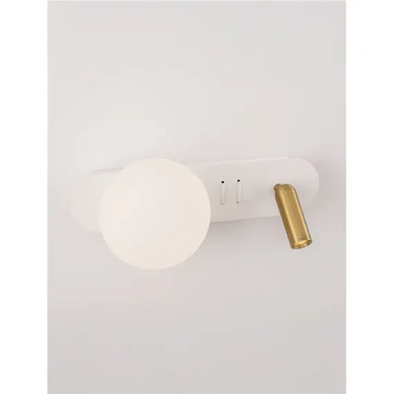 Аплик NOBLE 9002107 NovaLuce 1xG9+LED 3W 3000K | Osvetlenieto.bg