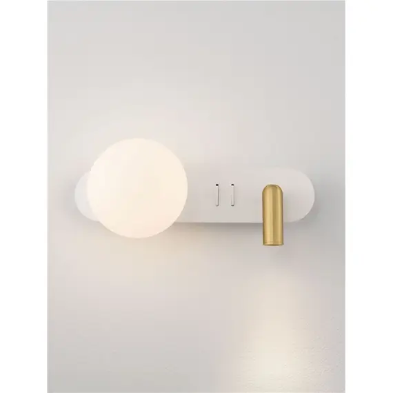 Аплик NOBLE 9002107 NovaLuce 1xG9+LED 3W 3000K | Osvetlenieto.bg