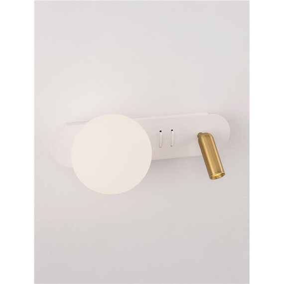 Аплик NOBLE 9002107 NovaLuce 1xG9+LED 3W 3000K | Osvetlenieto.bg