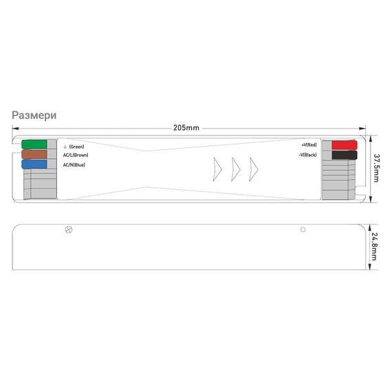 Димиращо LED Захранване 3 степени 100W 24V MSD-100-24 | Osvetlenieto.bg
