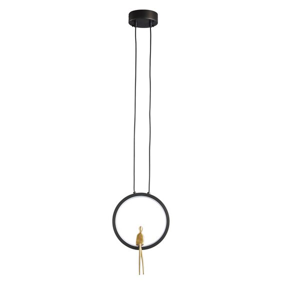 LED Полилей AMICI LED black & gold 27 cm ST-D7774 black 7W 3000K | Osvetlenieto.bg