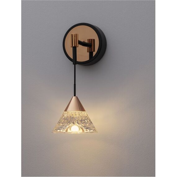 LED Аплик PALUZ 9186962 NovaLuce 7W 3000K | Osvetlenieto.bg