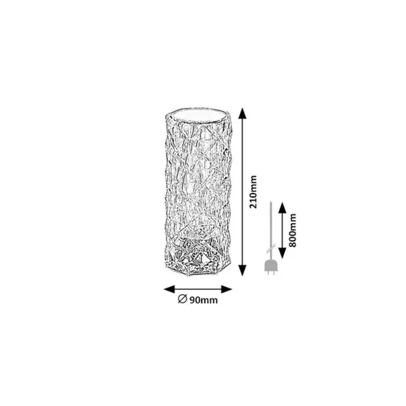 LED Настолна лампа SIGGY 76015 Rabalux 1.5W RGB | Osvetlenieto.bg
