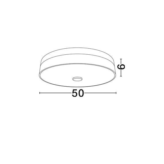 LED Плафон SERITA 9019817 NovaLuce 36W 3000K | Osvetlenieto.bg