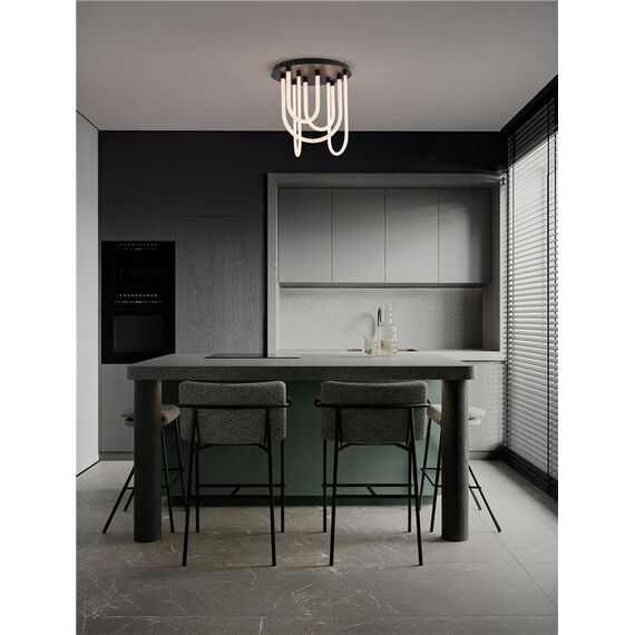 LED Плафон TOPAZ 9100152 NovaLuce 55W 3000K Triac Dimmable | Osvetlenieto.bg