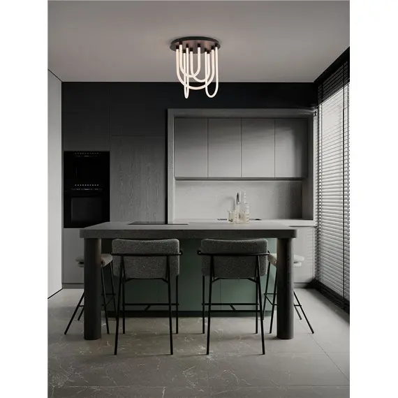 LED Плафон TOPAZ 9100152 NovaLuce 55W 3000K Triac Dimmable | Osvetlenieto.bg