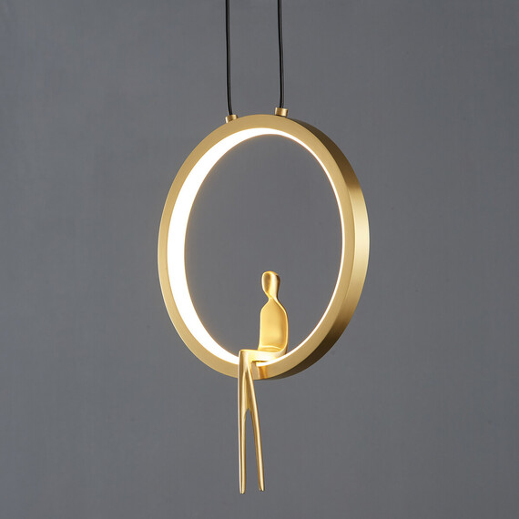 LED Полилей AMICI LED gold 27 cm ST-D7774 gold 7W 3000K | Osvetlenieto.bg