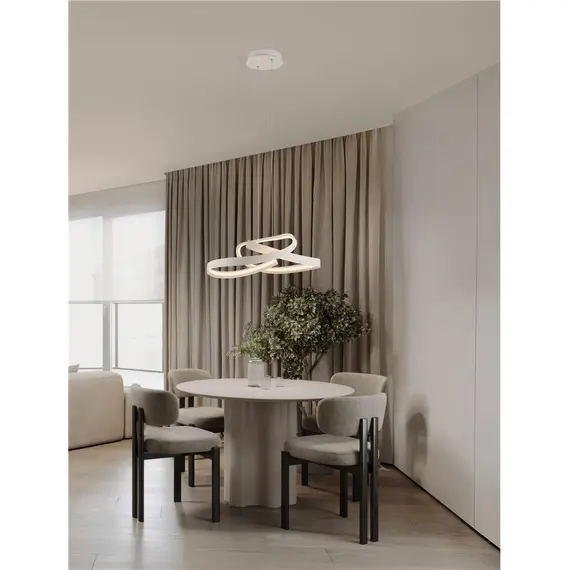 LED Полилей OLIA 9104715 NovaLuce 47W CCT 2700K-4000K | Osvetlenieto.bg