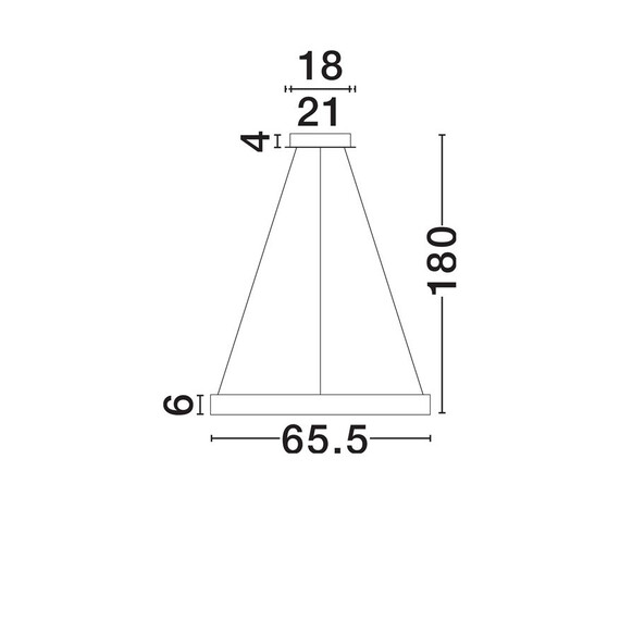 LED Полилей VALLEY 9333226 NovaLuce 30W 3000K Triac Dimmable | Osvetlenieto.bg