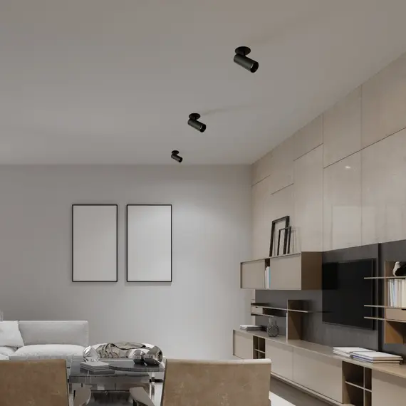 LED Спот за вграждане Zambelis 1928-Β RECESSED SPOT LED 8W 3000K SANDY BLACK | Osvetlenieto.bg