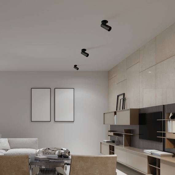 LED Спот за вграждане Zambelis 1928-Β RECESSED SPOT LED 8W 3000K SANDY BLACK | Osvetlenieto.bg