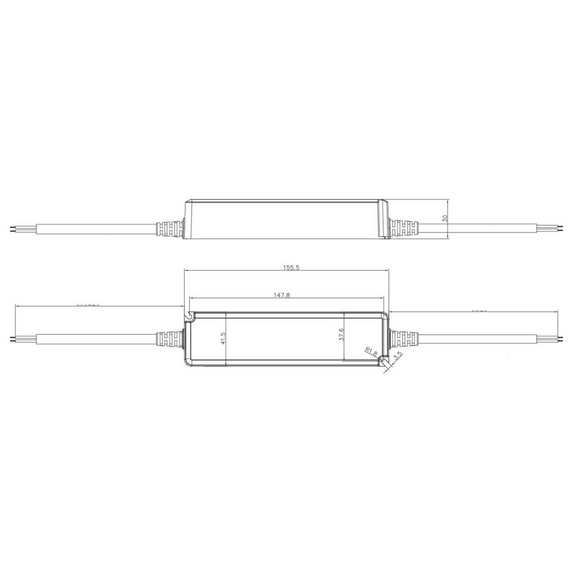 LED Захранване GLP 60W 48V/1.25A GPVP-60-48-VSP IP67 | Osvetlenieto.bg