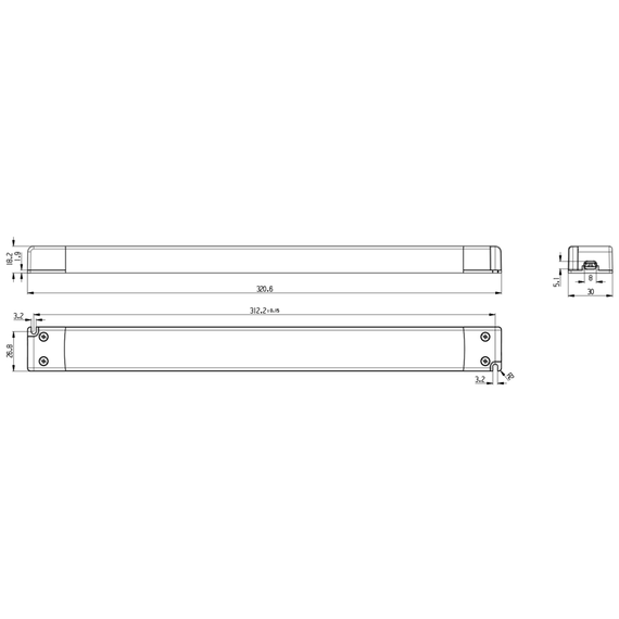 LED захранване POS 240W 48V/5A CV FTPC240V48-S3 | Osvetlenieto.bg