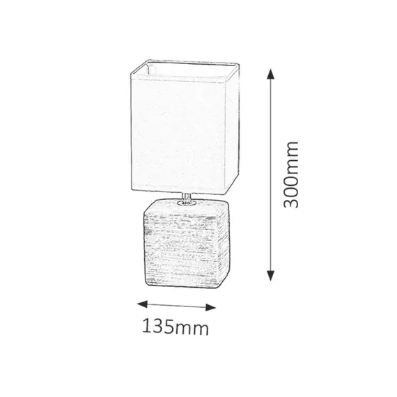 Настолна лампа ORLANDO 4929 Rabalux 1xE14 | Osvetlenieto.bg