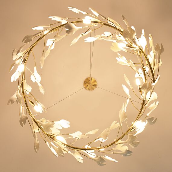 Полилей BOTANIKA gold white 80 cm XY080P-80 8xG9 | Osvetlenieto.bg