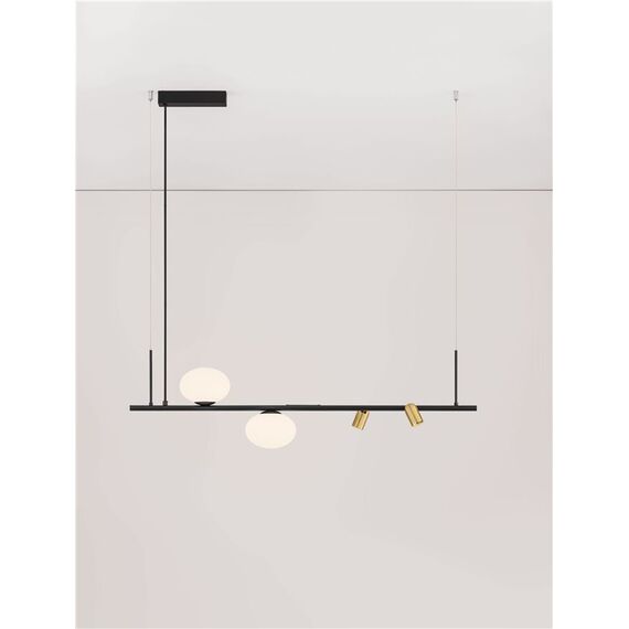 Полилей NOBLE 9002105 NovaLuce 2xG9+LED 10W 3000K | Osvetlenieto.bg