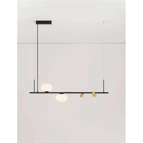 Полилей NOBLE 9002105 NovaLuce 2xG9+LED 10W 3000K | Osvetlenieto.bg