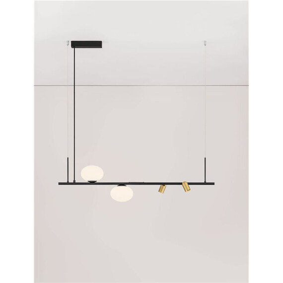 Полилей NOBLE 9002105 NovaLuce 2xG9+LED 10W 3000K | Osvetlenieto.bg