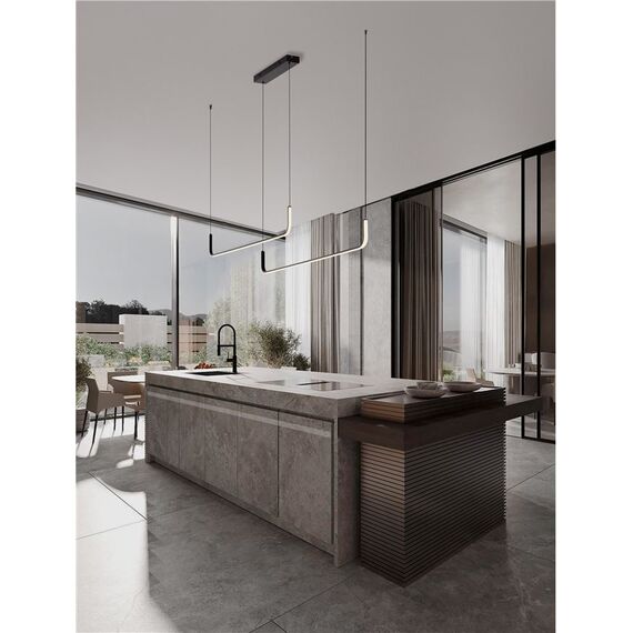 LED Полилей STRITA 9001103 NovaLuce 42W 3200K Triac Dimmable | Osvetlenieto.bg