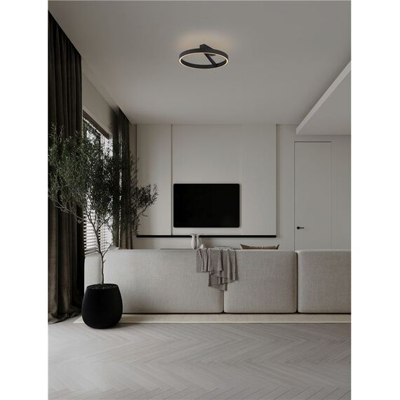 LED Плафон ADALIZ 9695125 NovaLuce 47W CCT 2700K-4000K Triac Dimmable | Osvetlenieto.bg