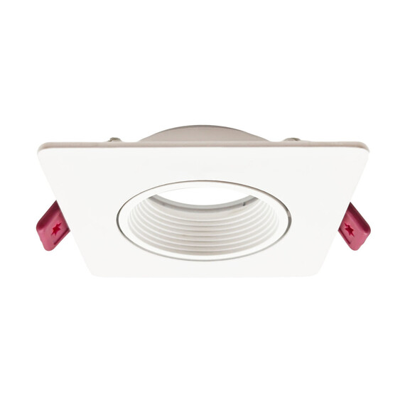 Бяла квадратна луна за вграждане SQUARE LD4SPTA01B 1xGU10 | Osvetlenieto.bg