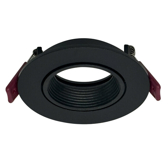 Черна кръгла луна за вграждане ROTONDO LD4SPTB01N 1xGU10 | Osvetlenieto.bg