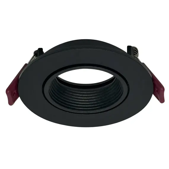 Черна кръгла луна за вграждане ROTONDO LD4SPTB01N 1xGU10 | Osvetlenieto.bg
