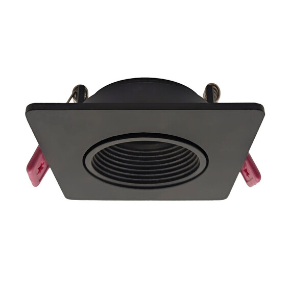 Черна квадратна луна за вграждане SQUARE LD4SPTA01N 1xGU10 | Osvetlenieto.bg