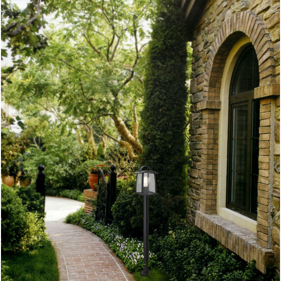 Градинска лампа KELSEY Lutec 1xE27 IP44 7273605012 | Osvetlenieto.bg