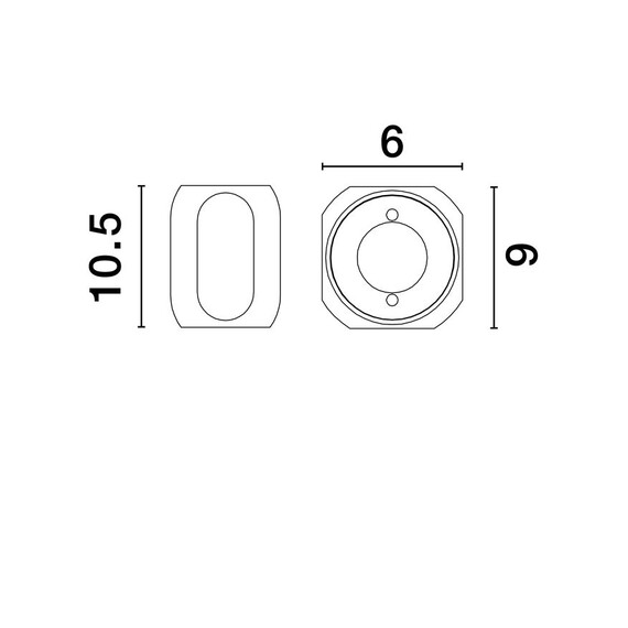LED Аплик ELLI 9088113 NovaLuce 8W 3000K | Osvetlenieto.bg