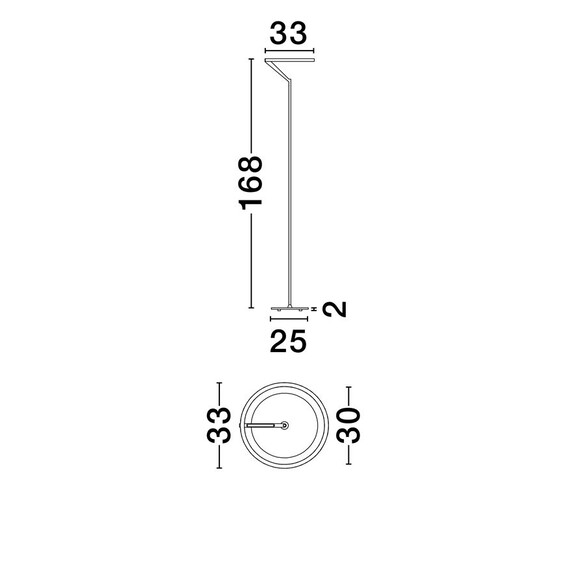 LED Лампион TILIA 9088142 NovaLuce 26W 3000K | Osvetlenieto.bg