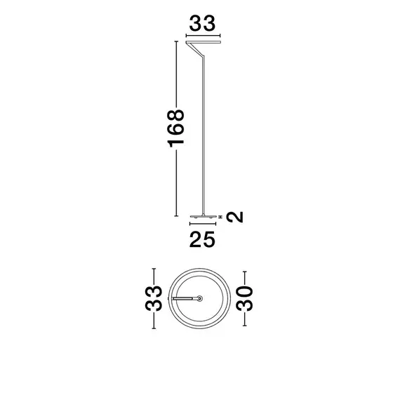 LED Лампион TILIA 9088143 NovaLuce 26W 3000K | Osvetlenieto.bg