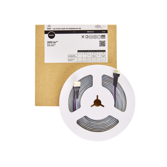 LED лента Radium 10W COB RGB+WW 784 диода/m 24V CRI/Ra ≥90 | Osvetlenieto.bg